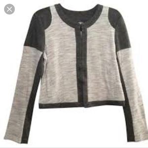 CAbi Grey Shrunken Blazer